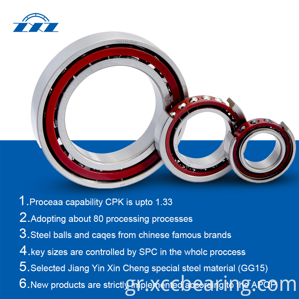 High Precision Matched Angular Contact Ball Bearings